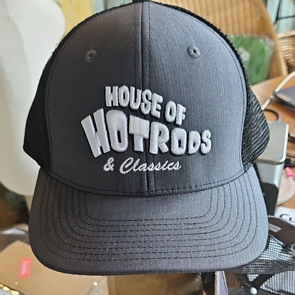 House of Hotrods & Classics Gray Baseball Trucker Cap